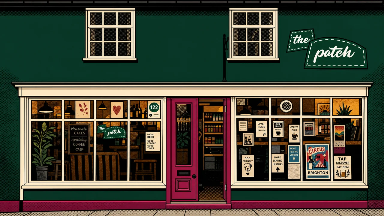 The Patch storefront on Market Street, Lewes